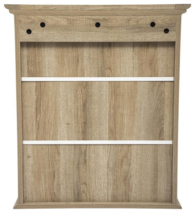 Dune Wall Mounted Bathroom Medicine Cabinet, Brown