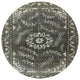 Ahgly Company Indoor Round Mid-Century Modern Area Rugs, 8' Round