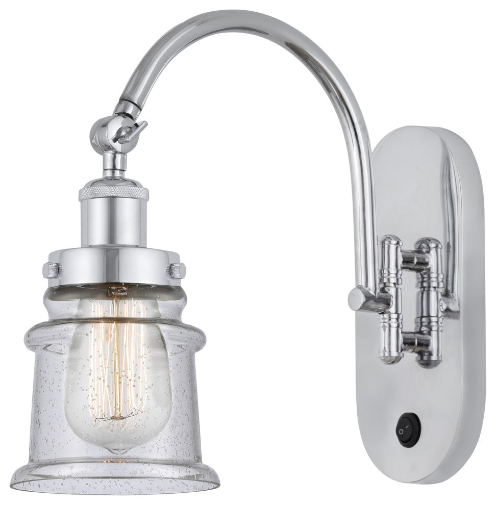 Innovations 918-1W-PC-G184S-LED 1-Light Sconce, Polished Chrome