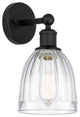 Innovations 616-1W-BK-G442 1 Light 5.75" Sconce, Matte Black