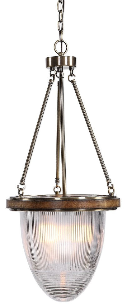 Uttermost Clemmie 1 Light Industrial Pendant