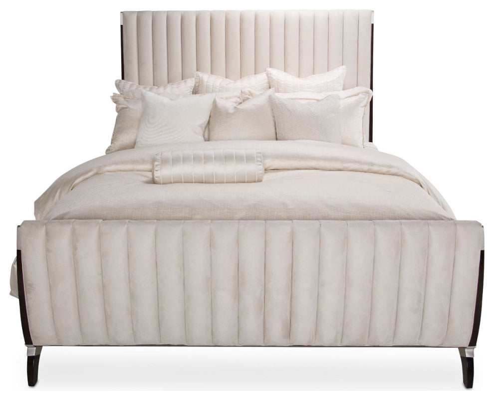 AICO Furniture Paris Chic 6 Piece Cali Bedroom Set