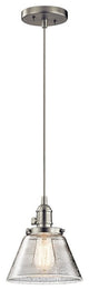 Mini Pendant 1-Light, Brushed Nickel