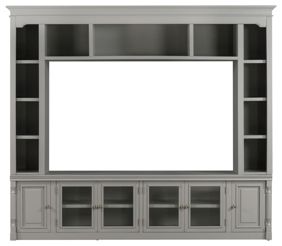 Virginia Charcoal Entertainment Center for TVs up to 75"