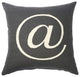 At Sign Decorative Pillow