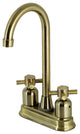 Kingston Brass KB8493DX Concord Bar Faucet, Antique Brass