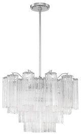 CRYSTORAMA Addis 6 Light Polished Chrome Chandelier