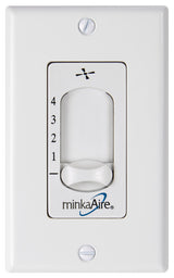 Minka-Aire 4 Speed Wall Control, White