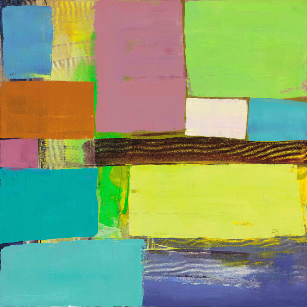 "New Harmony II" Painting Print on Canvas by Julie Joy