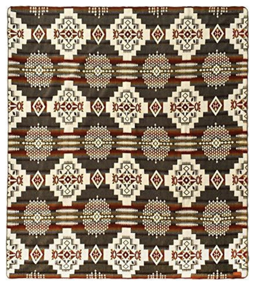 Ultra Soft Sienna Southwest Handmade Blanket
