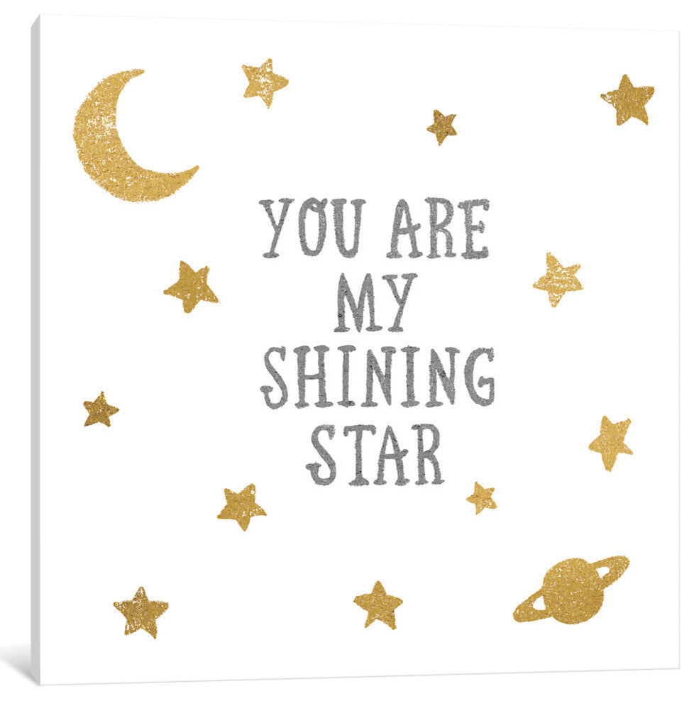 "Shining Star" by All That Glitters, 18x18x1.5