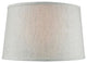 Shallow Drum Hard Back 1 14"x16"x10", Textured Oatmeal, 14"x16"x10"