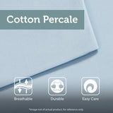 Madison Park Percale Printed 6-Piece Coverlet Set, Full/Queen