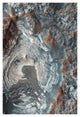 "Mars HiRISE  -  Surface Layers and Dark Dunes" Paper Print by NASA, 34"x50"