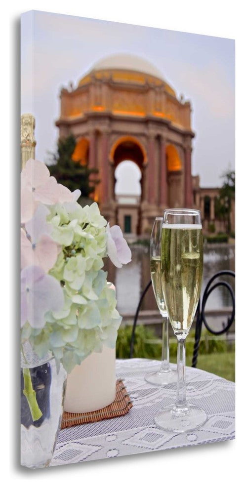 "Dream Cafe Palace Of - 24" By Alan Blaustein, Giclee on Gallery Wrap Canvas