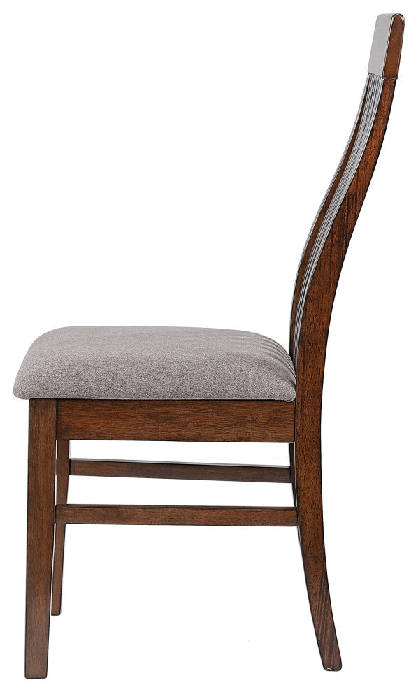 Briarwood Wood Dining Side Chair Mango Oak, Set of 2