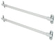 Oval Sash Rod 10MM*8MM, 11-19", Set of 2