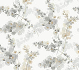 Steel Blossom Fling Wallpaper