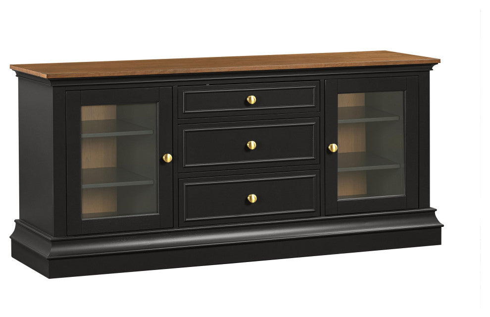 Hudson Charcoal Entertainment Console
