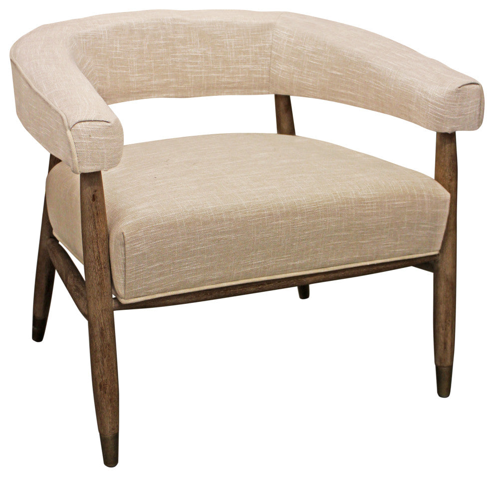 Quinn  Ivory Arm Chair