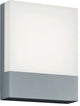 Pecos LED Outdoor Wall Sconce, Light Gray/Titanium