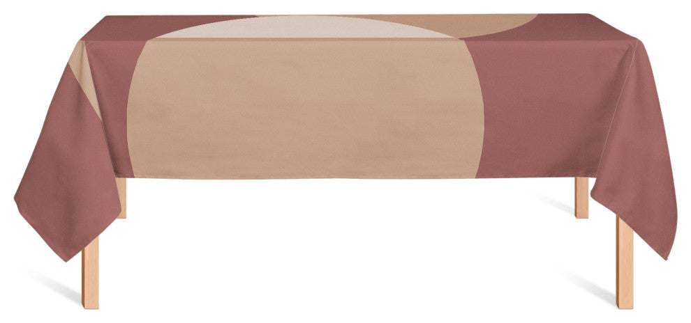 Clay Cut Out 58x102 Tablecloth