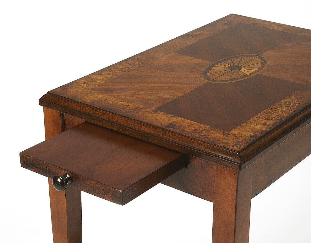 Butler Gilbert Olive Ash Burl Side Table