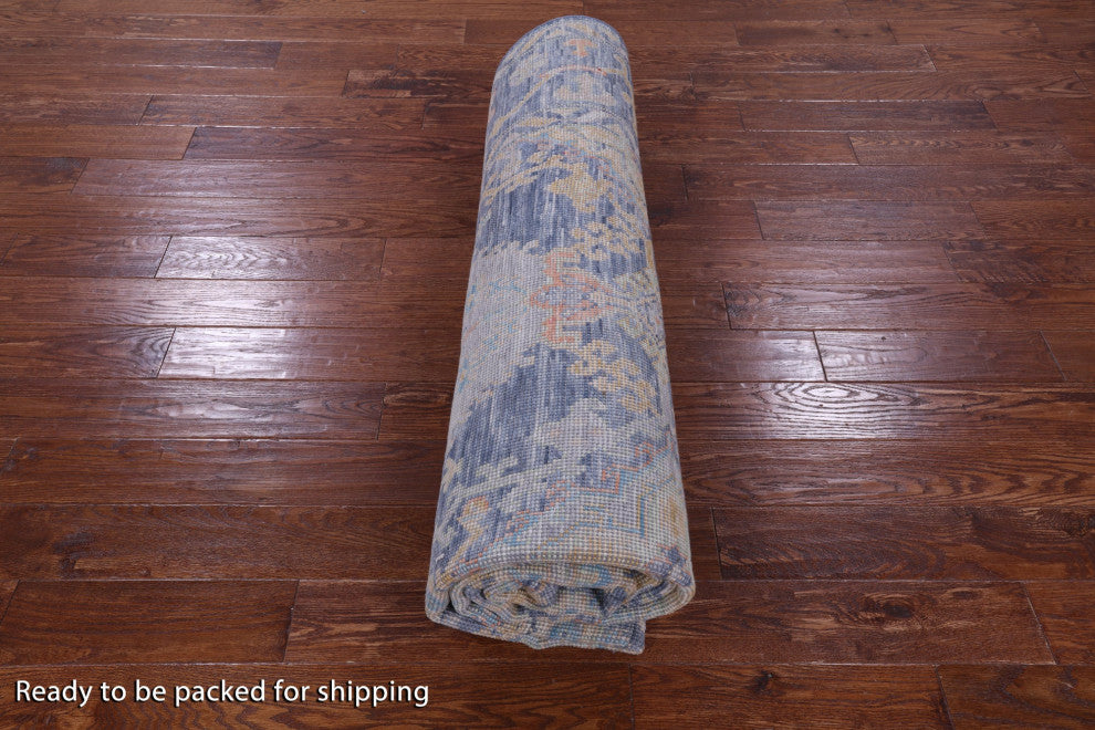 8' 1" X 10' 5" Turkish Oushak Handmade Rug - Q13298