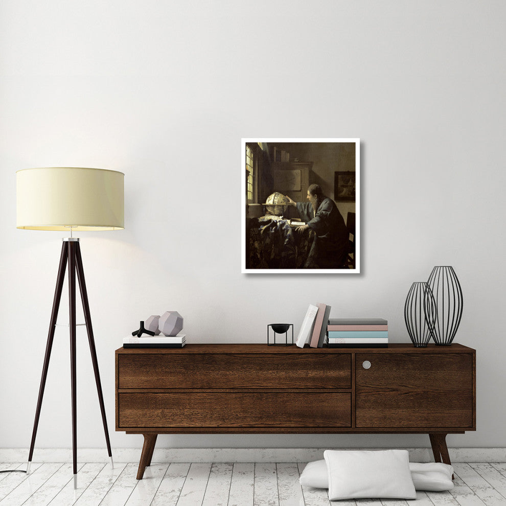 "The Astronomer" Digital Paper Print by Johannes Vermeer, 28"x32"