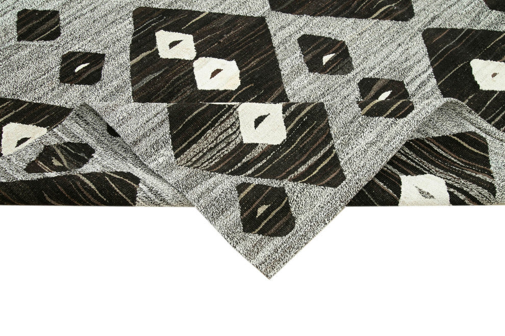 Rug N Carpet - Hand-knotted Turkish 8' 0'' x 10' 4'' Unique Wool Kilim Rug