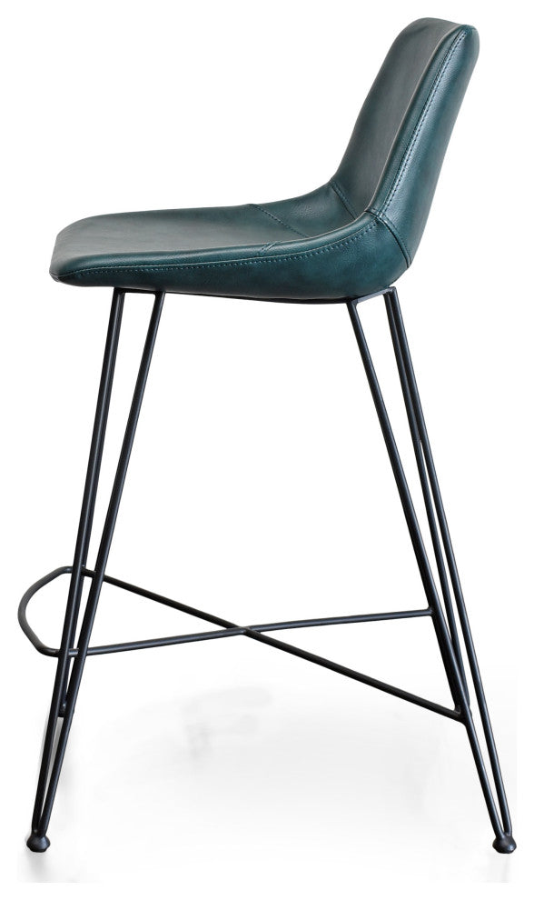 Oda Counter Stool, Teal