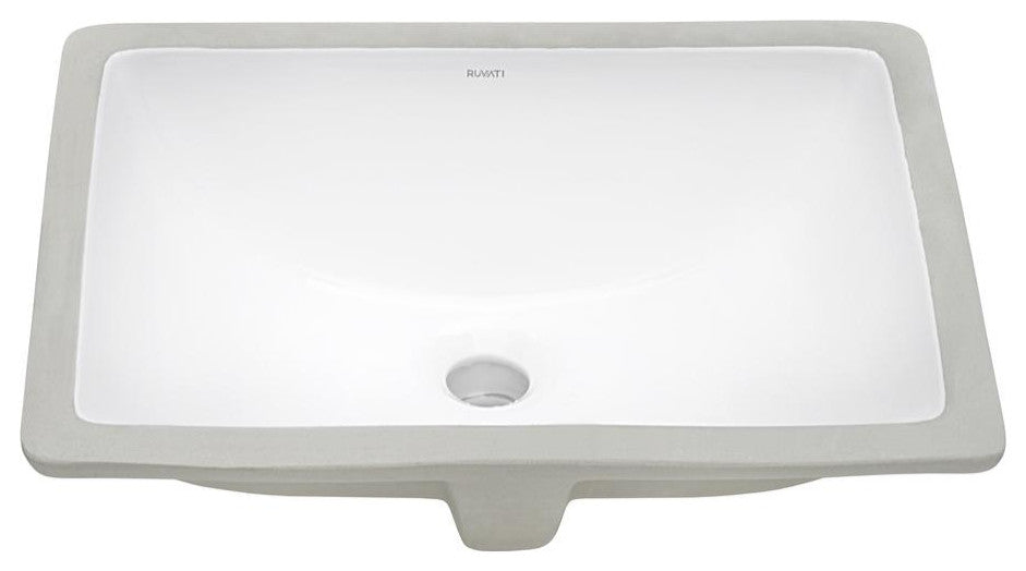 Ruvati 17 x 12 inch Undermount Bathroom Vanity Sink
