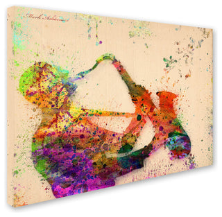 'Saxophone' Canvas Art by Mark Ashkenazi