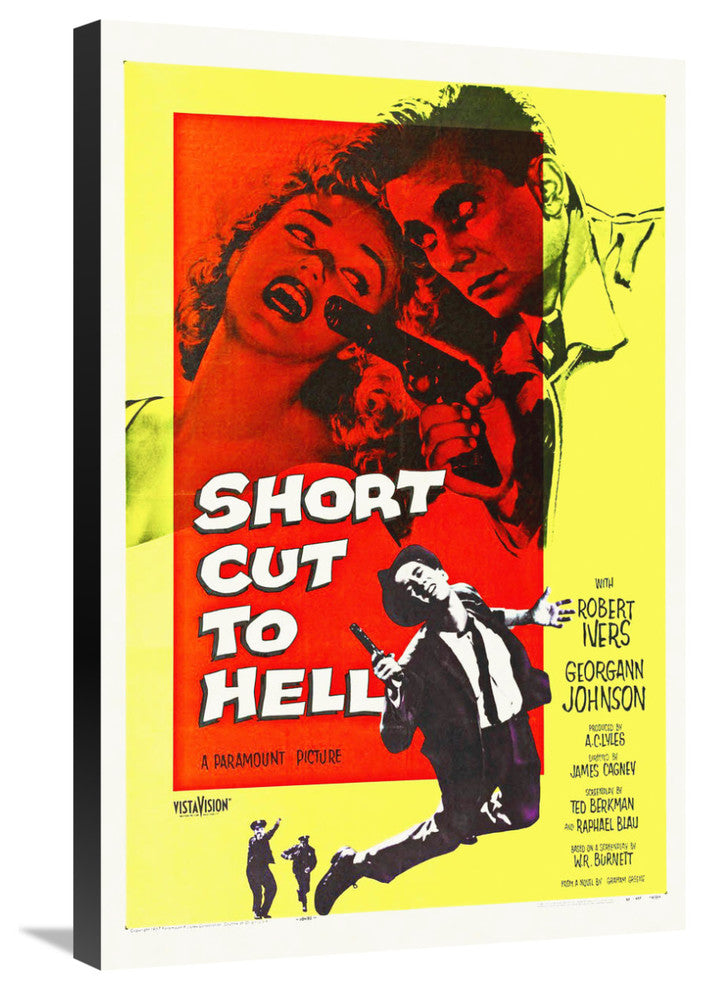 "Short Cut To Hell" Stretched Canvas Giclee by Hollywood Photo Archive, 20x30"
