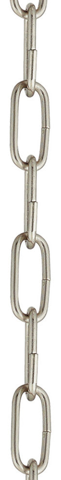 Heavy Duty Decorative Chain, Polished Nickel