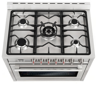 Cosmo Gas Range Pro Style Modern Stainless Steel Convection Oven