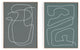 Line Abstract Set By Dan Hobday