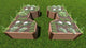 Classic Sienna Walk-Through Hexagon Center Path' 8'x10'x22" Raised Garden