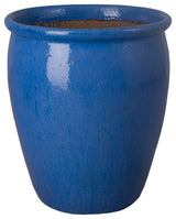 Round Pot, Light Blue 29x33