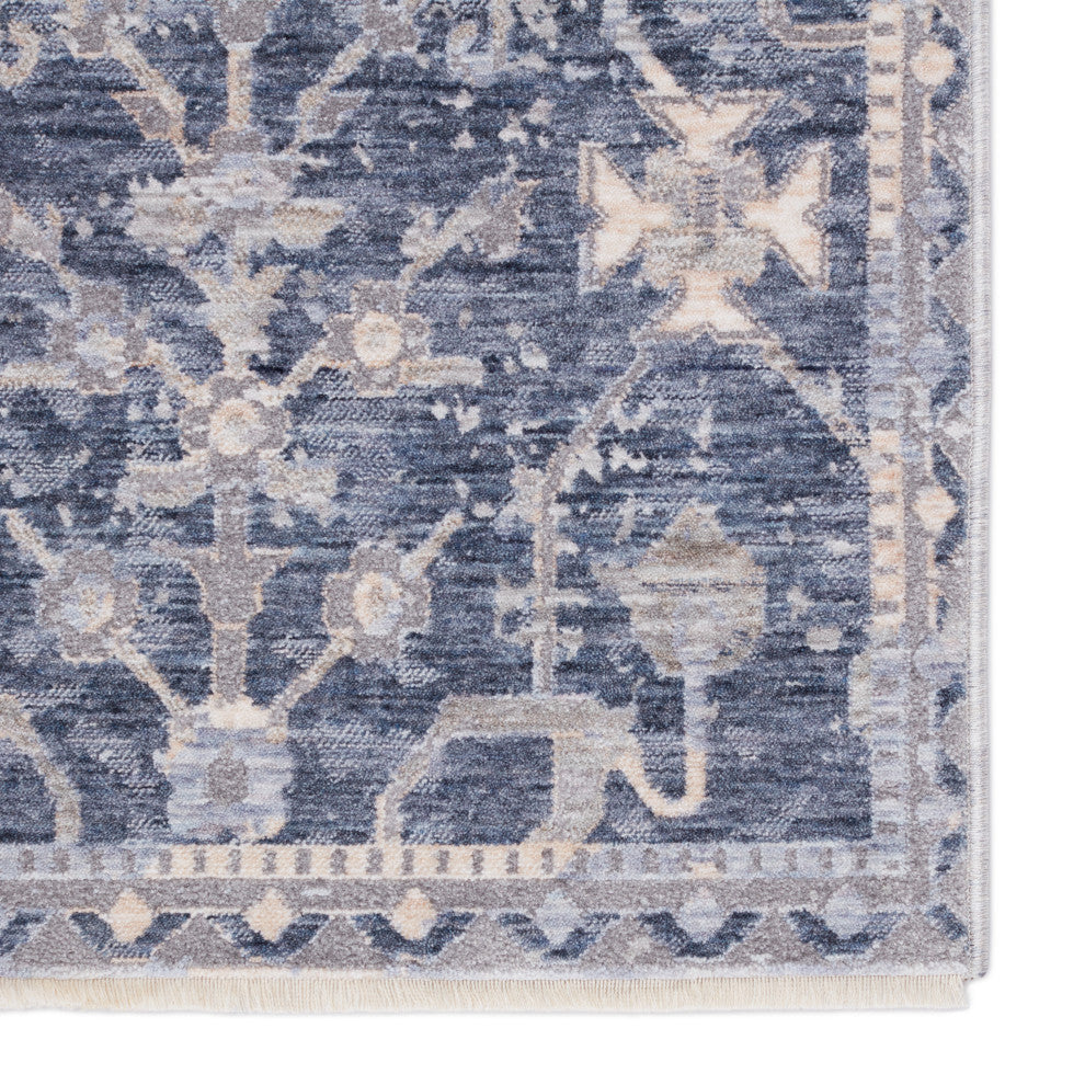 Jaipur Living Seraph Medallion Area Rug, Blue/Gray, 10'x14'