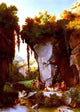 Lancelot Theodore Turpin Craggy Landscrape With Bacchanal Wall Decal