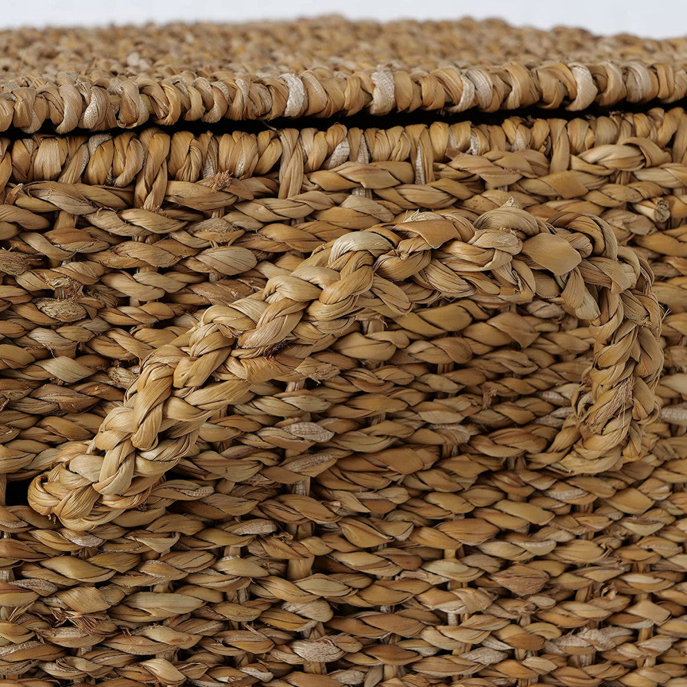 3 Piece Wicker Trunk Set
