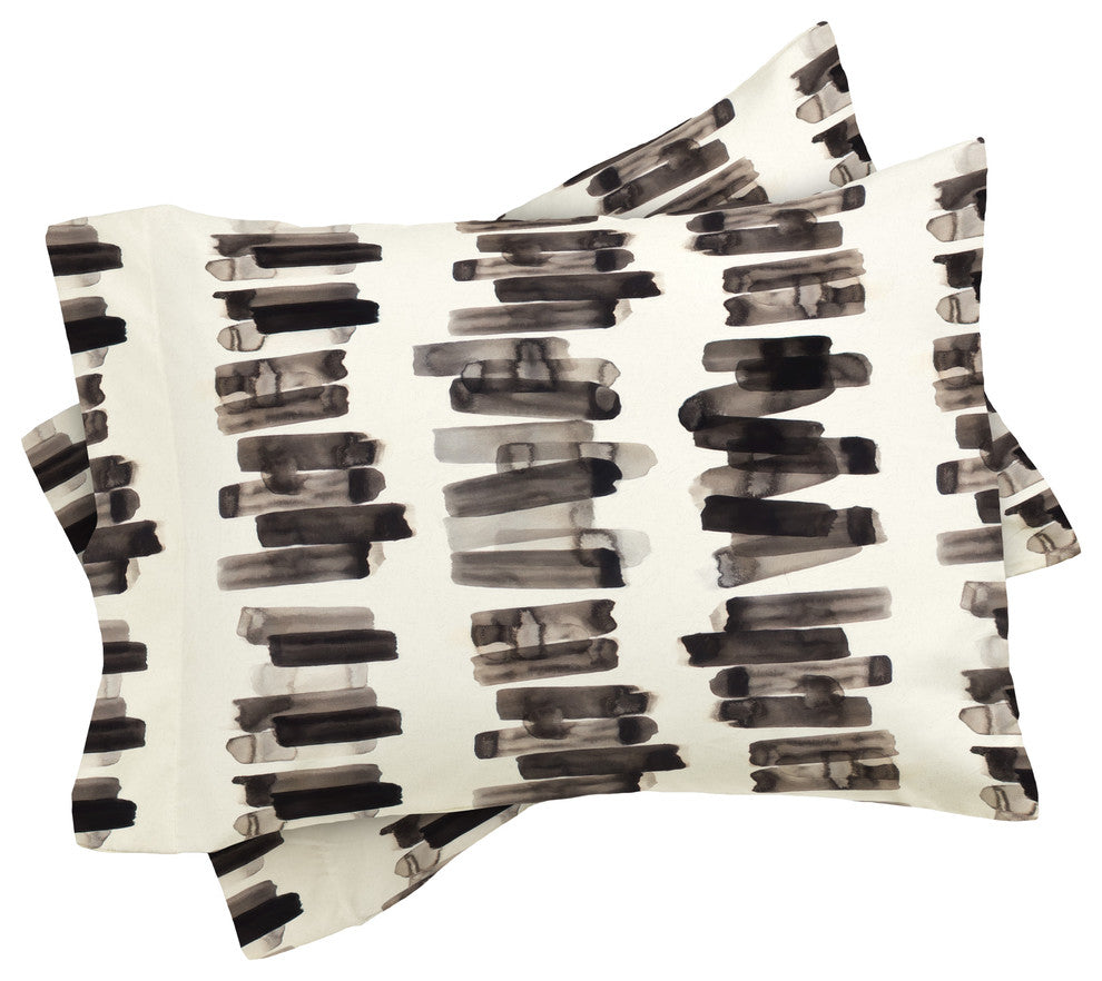 Kent Youngstrom Brush Strokes Duvet Cover Set, King