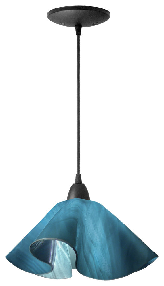 Jezebel Radiance Lily Pendant, Large, Sky Blue