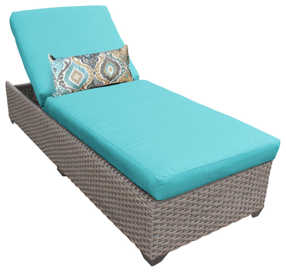 Oasis Chaise Outdoor Wicker Patio Furniture