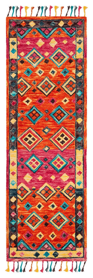 Safavieh Aspen Apn138A  Rug, Orange/Fuchsia, 2'3"x9'0" Runner