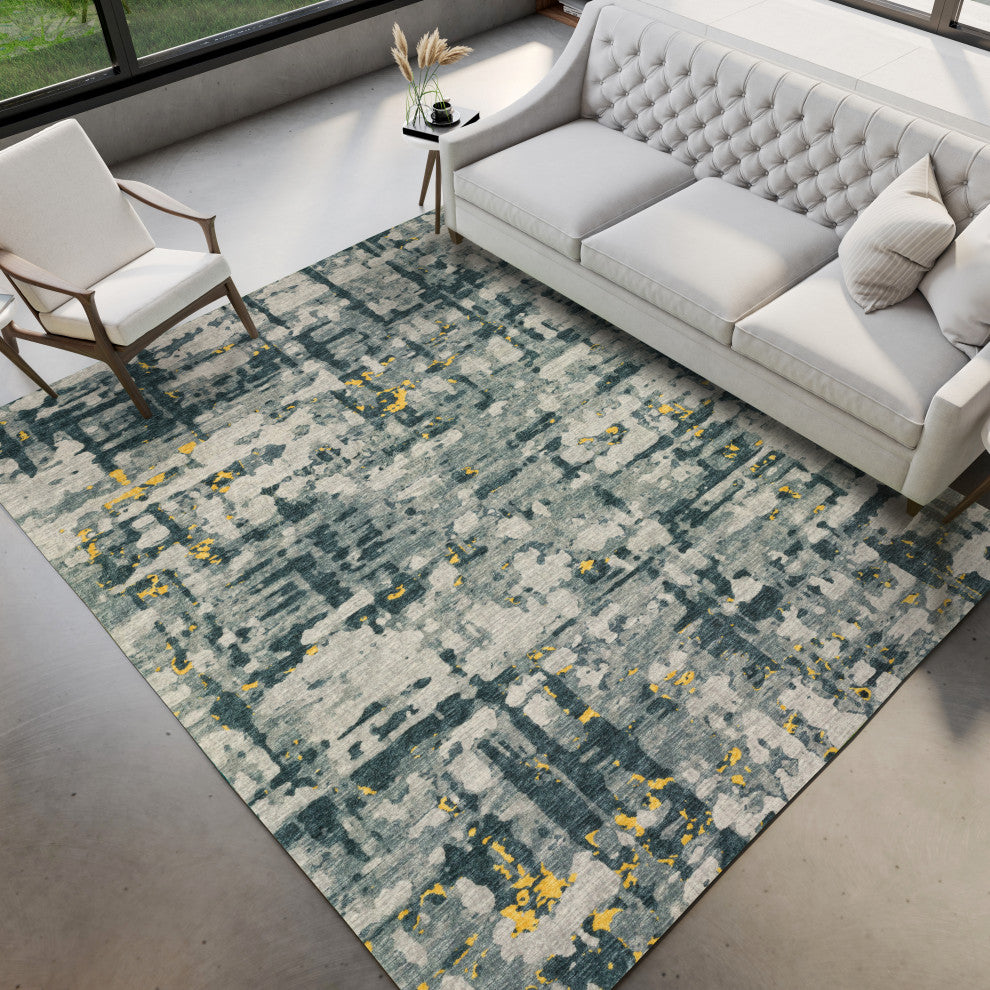 Dalyn Brisbane BR5 Gold 2'3"x7'6" Runner Rug