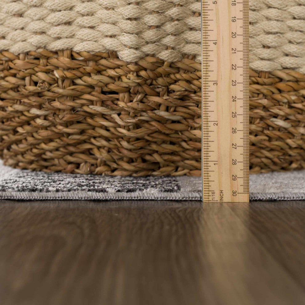 Hauteloom Middlestown Washable Area Rug, 6'7"x9' Rectangle