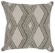 Nixie 22" Outdoor Throw Pillow in Gray by Kosas Home