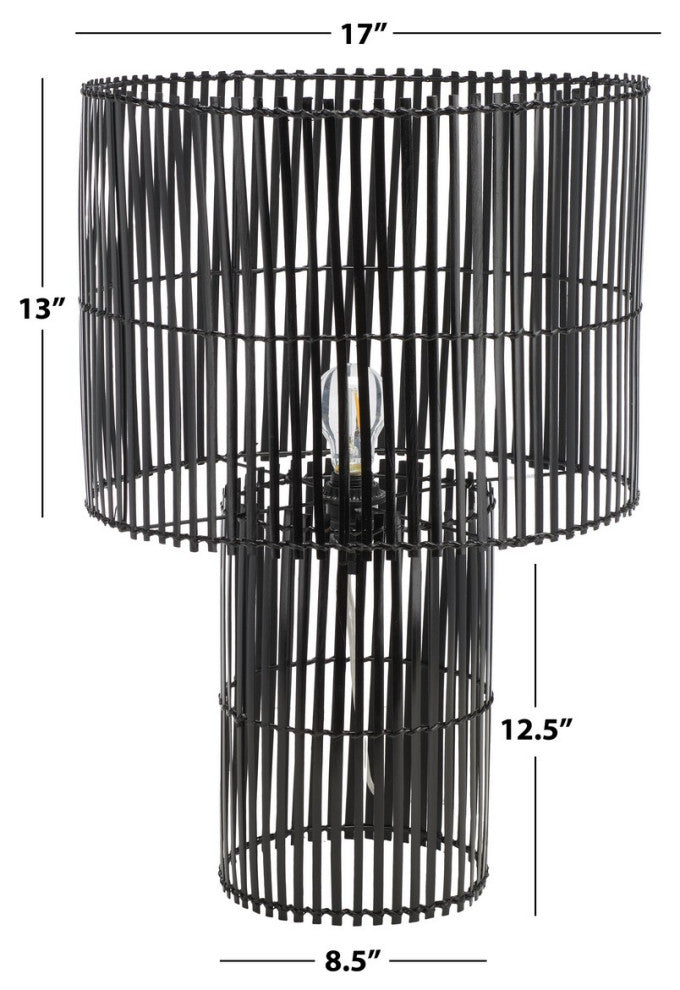 Safavieh Elara Table Lamp Black